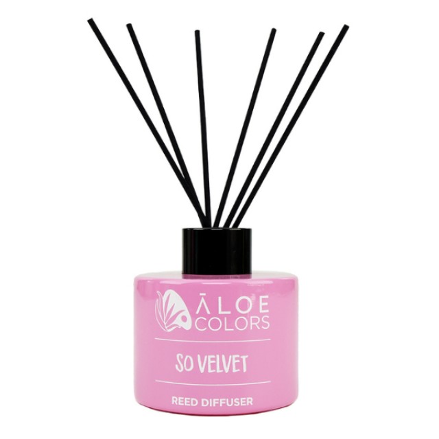 Aloe Colors Reed Diffuser So Velvet Αρωματικό Χώρου 125ml