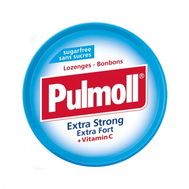 Pulmoll Καραμέλες χωρίς ζάχαρη Extra Strong 45gr
