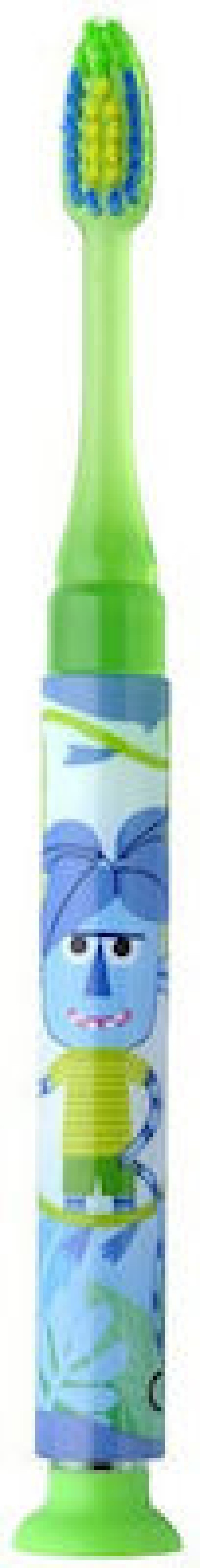 Gum 903M Junior Light Up Φωτιζόμενη Οδοντόβουρτσα 6+ Χρονών, Χρώμα Πράσινο