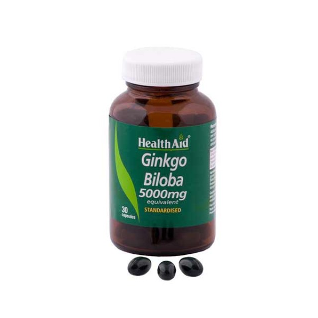 Health Aid Ginkgo Biloba 5000mg 30caps