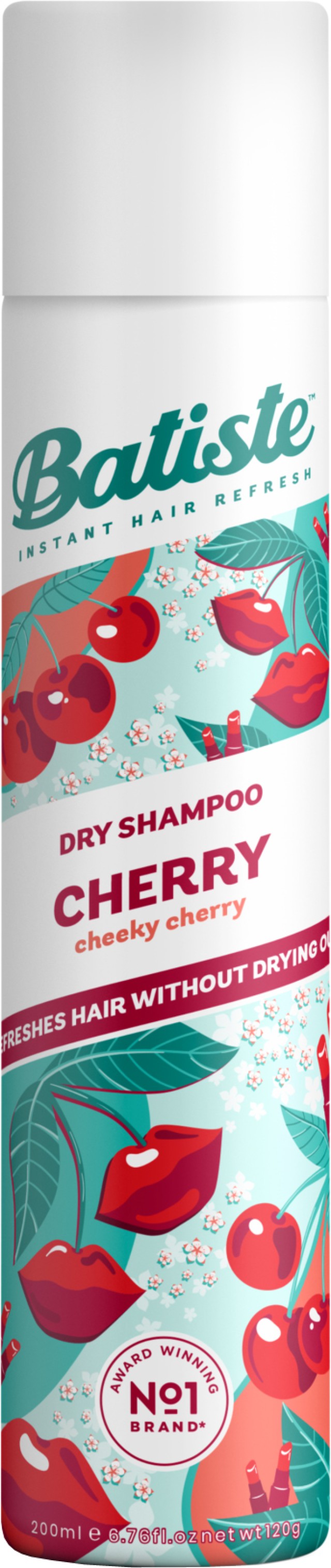 Batiste Cherry Ξηρό Σαμπουάν Όγκου για Όλους τους Τύπους Μαλλιών Με Μυρωδιά Κερασιού 200ml