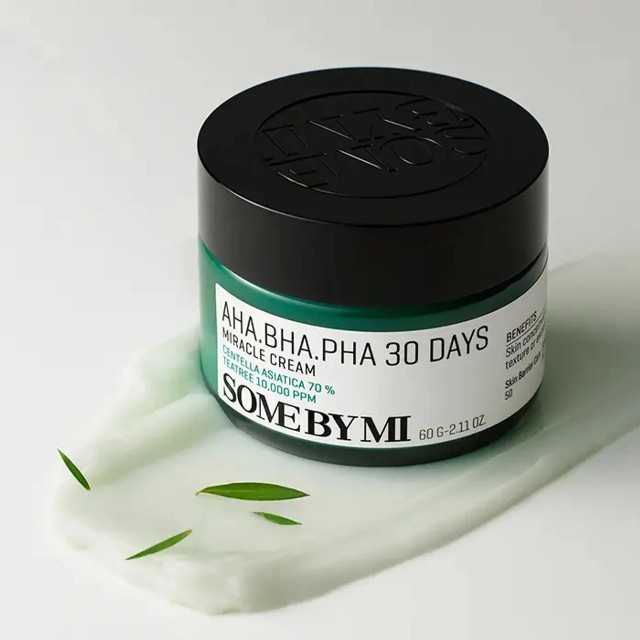 Some By Mi AHA BHA PHA 30 Days Miracle Cream Ενυδατική Kρέμα για Δέρμα με Τάση Ακμής 60gr