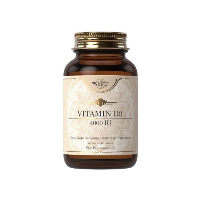 Sky Vitamin D3 4000IU 60 Δισκία