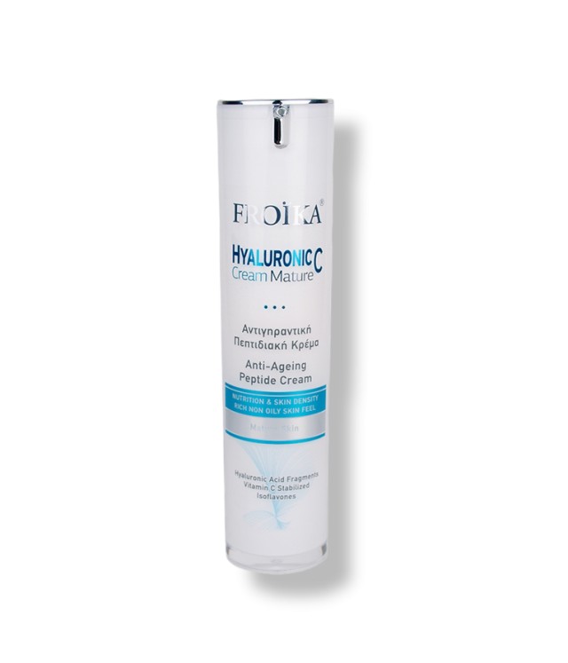 Froika, Hyaluronic C Mature Cream, Αντιγηραντική Κρέμα Προσώπου-Ώριμες Επιδερμίδες, 50 ml