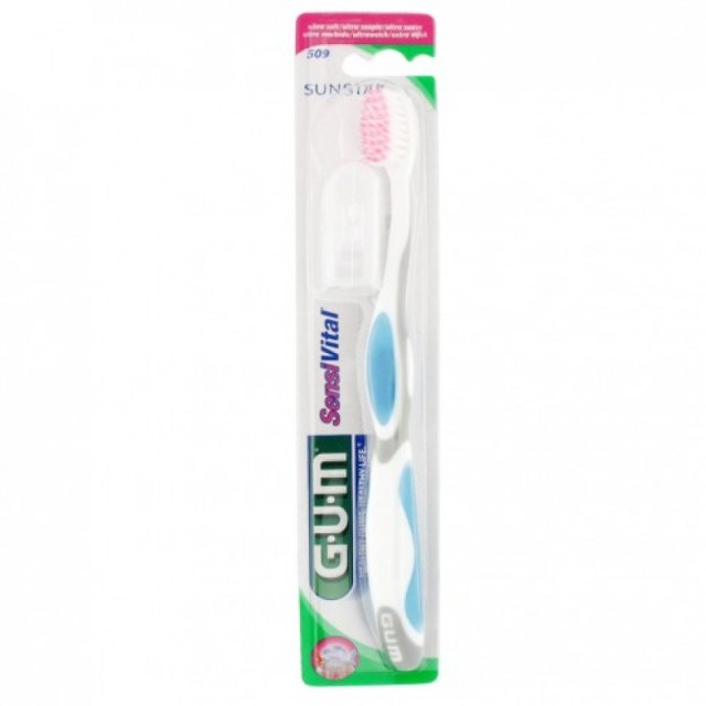 Gum 509 Sensivital Toothbrush, Οδοντόβουρτσα Ειδική για Ευαίσθητα Ούλα