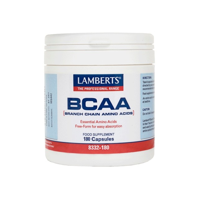 Lamberts BCAA – Branch Chain Amino Acids, 180 Caps
