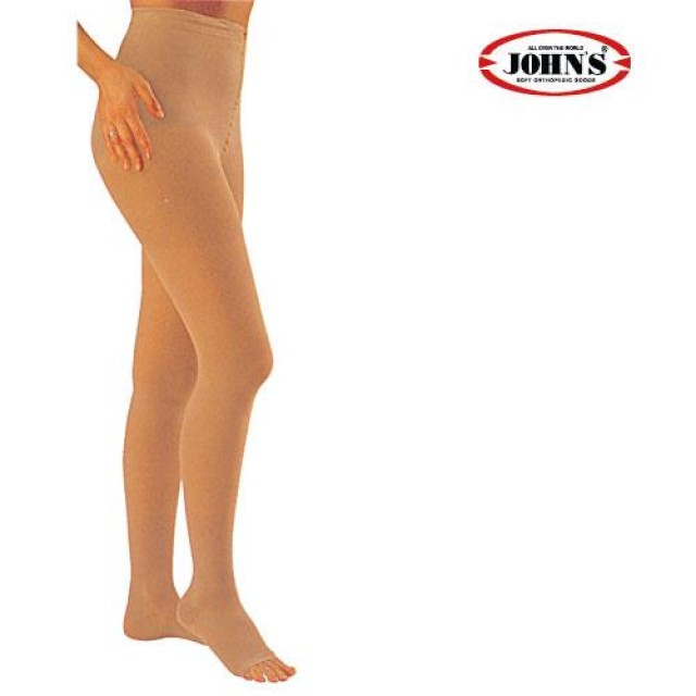 Johns Καλσόν Class I 25-30mmhg με Τρύπα, Size 4, Χρώμα Μπεζ 214584