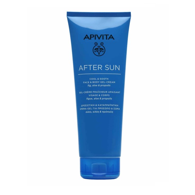 Apivita After Sun Cool & Sooth Face & Body Gel-Cream 200ml 