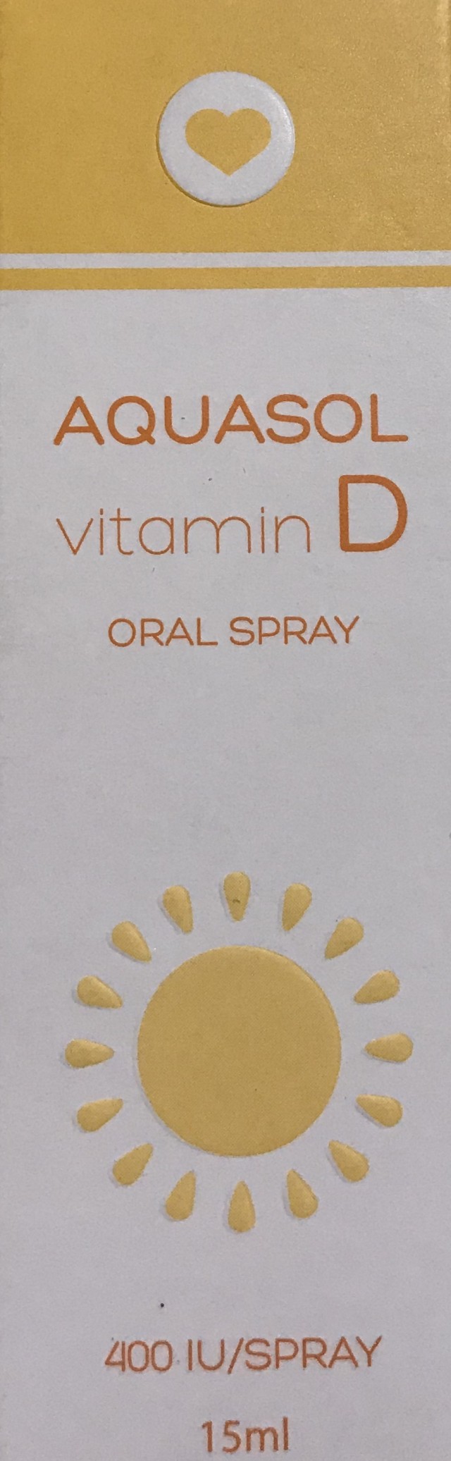Aquasol Vitamin D Oral Spray 400IU/Spray 15ml