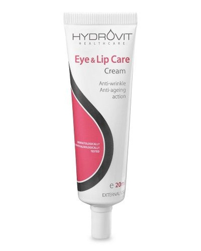 Hydrovit Eye & Lip Care Cream Αντιρυτιδική - Αντιγηραντική Δράση για Μάτια και Χείλη 20ml