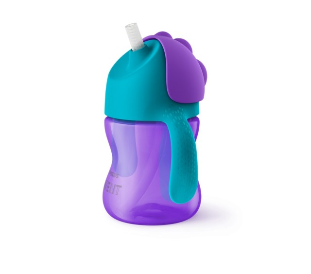 Avent Κύπελλο Με Καλαμάκι 9m+(Μπλέ-Μώβ ) 200ml SCF796/02