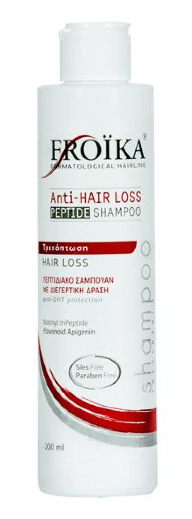 Froika Anti-Hair Loss Peptide Shampoo, Πεπτιδιακό Σαμπουάν με Διεγερτική και Προστατευτική Δράση για Λεπτά Αδύναμα Μαλλιά με Τάση Τριχόπτωσης 200ml
