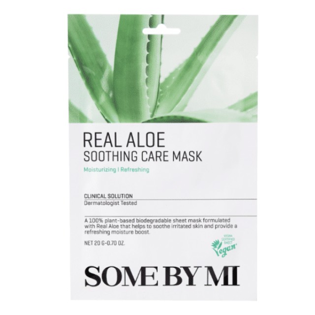 Some By Mi – Real Aloe Soothing Care Mask 20g