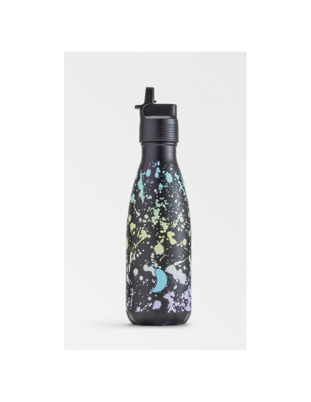 Chillys Original Kids Splatter, Παιδικό Παγούρι Θερμός, Μαύρο 350ml