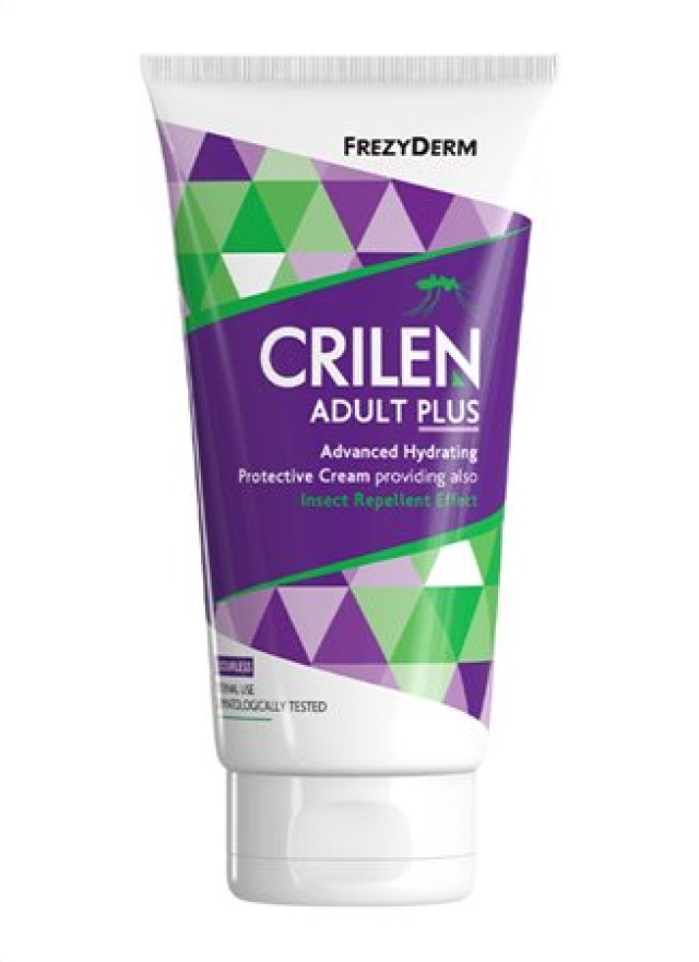 Frezyderm Crilen Adult Plus. Ενισχυμένο & Άοσμο Γαλάκτωμα με Εντομοαπωθητική Δράση, για Ενήλικες 125ml