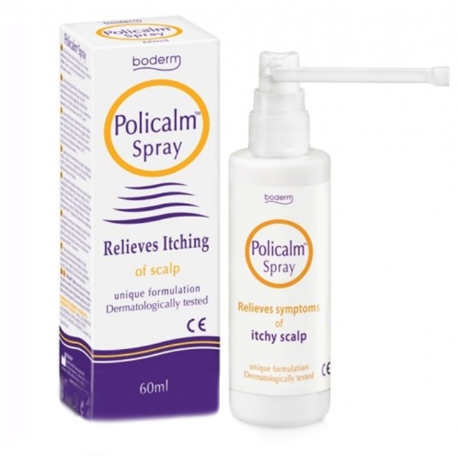 Boderm Knesicalm Spray για τον Κνησμό του Τριχωτού της Κεφαλής 60ml