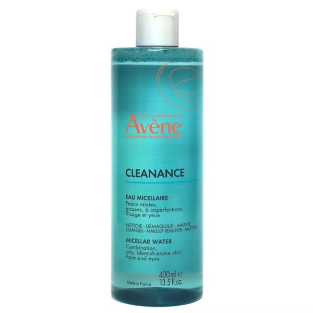 Avene Cleanance Eau Micellaire Νερό Καθαρισμού Προσώπου & Ματιών 400ml