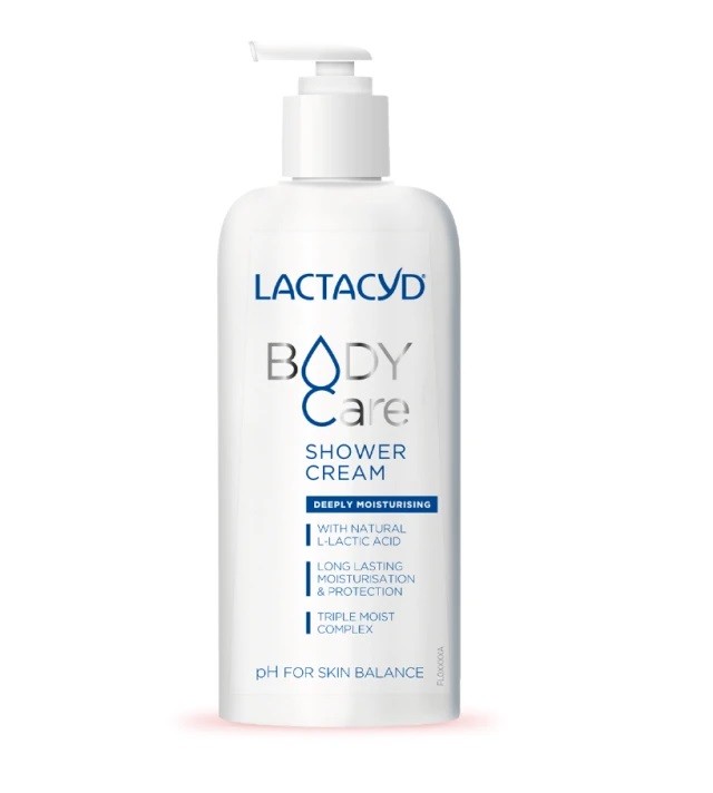 Lactacyd Body Care Κρεμώδες Αφρόλουτρο για Πρόσωπο & Σώμα, Εμπλουτισμένο με Triple Moist Complex 300ml