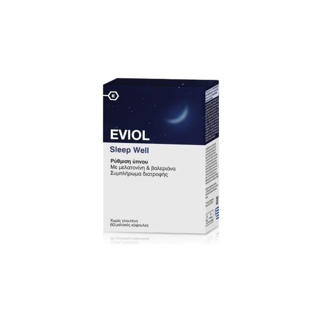 Eviol Sleep Well 60 μαλακές κάψουλες