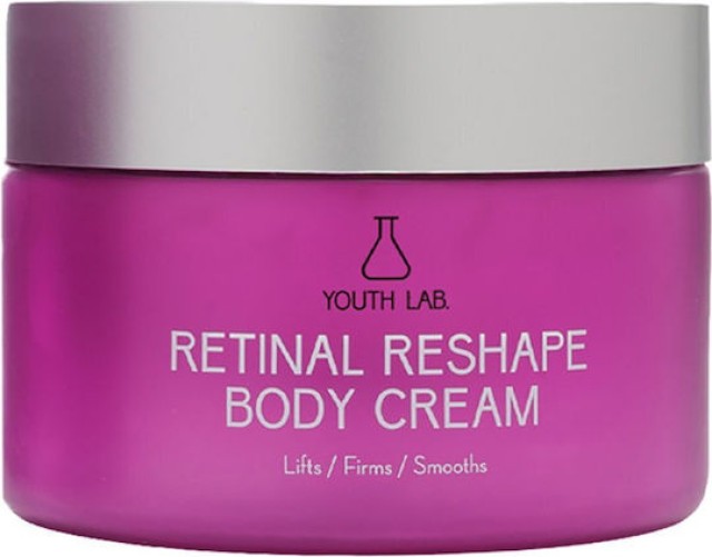 Youth Lab. Retinal Reshape Body Cream Κρέμα Σώματος με Ρετινάλη για Σύσφιξη, Κυτταρίτιδα & Ραγάδες 150gr