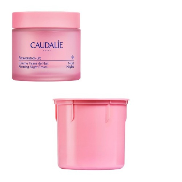 Caudalie Resveratrol-Lift Firming Cashmere Cream Refill, Αντιρυτιδική Κρέμα Νυκτός Ανταλλακτικό 50ml