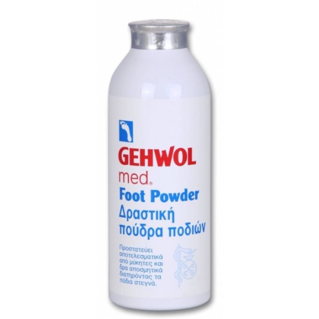 Gehwol Med Foot Powder Δραστική Πούδρα Ποδιών 100gr