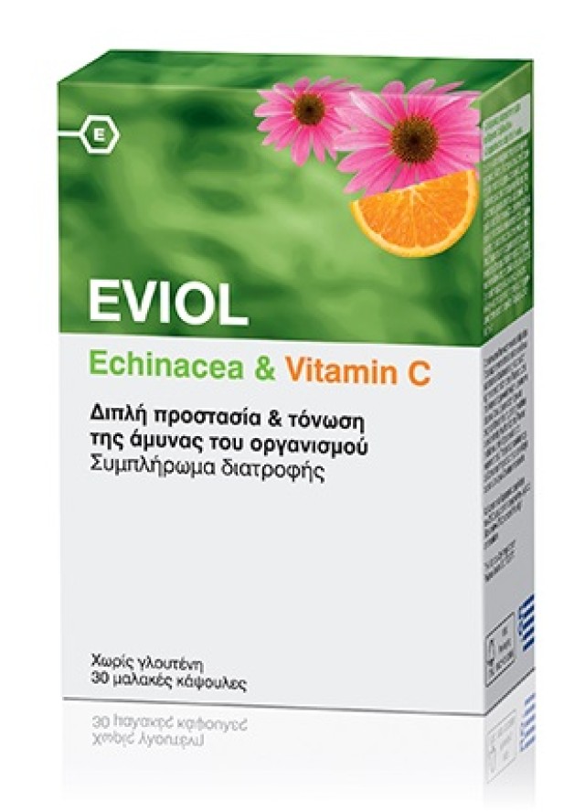 Eviol Echinacea & Vitamin C 30soft caps
