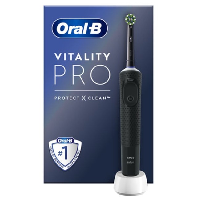 Oral-B Vitality Pro Ηλεκτρική Οδοντόβουρτσα Μαύρη 1τεμ