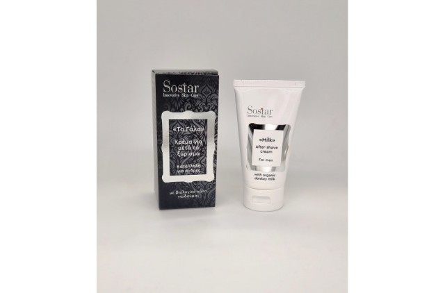 Sostar "To Γάλα" After Shave με Βιολογικό Γάλα Γαϊδούρας 50ml