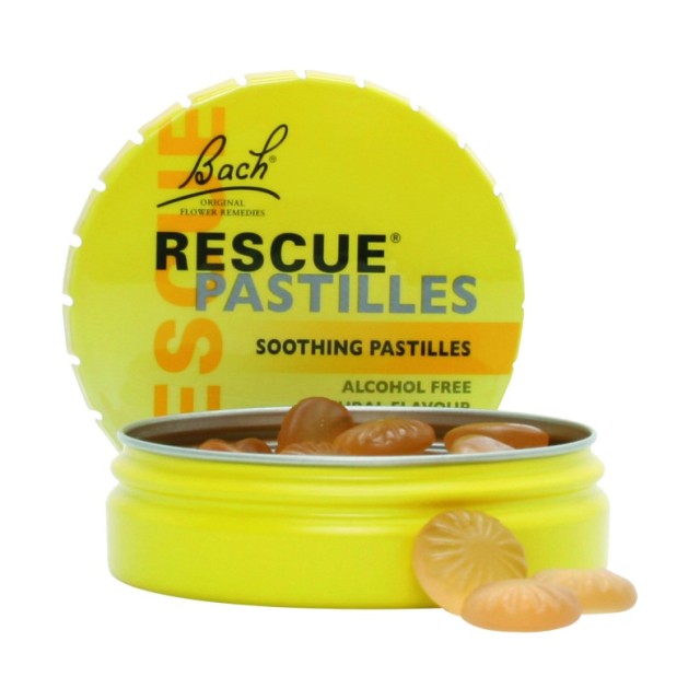 Power Health Bach Rescue Pastilles Orange & Elderflower Flavour, Ανθοϊάματα 50gr