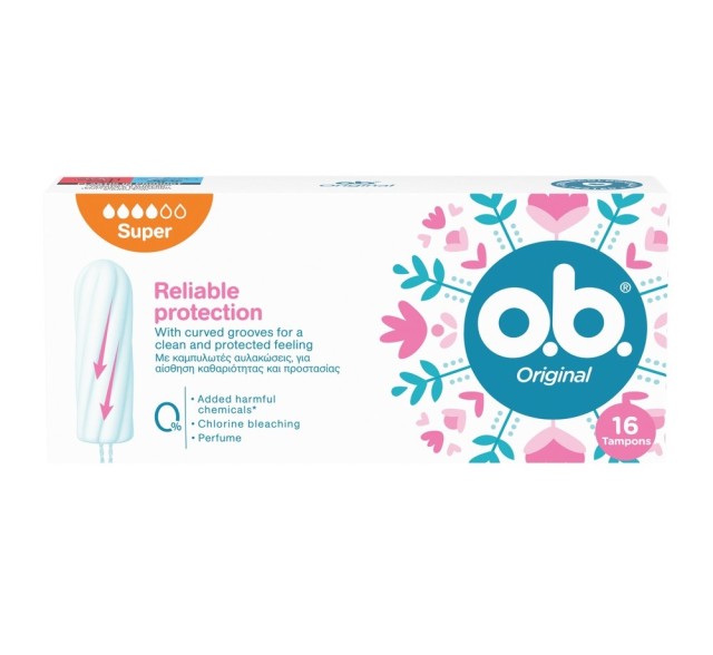 O.B. Original Super Ταμπόν 16 Τμχ.