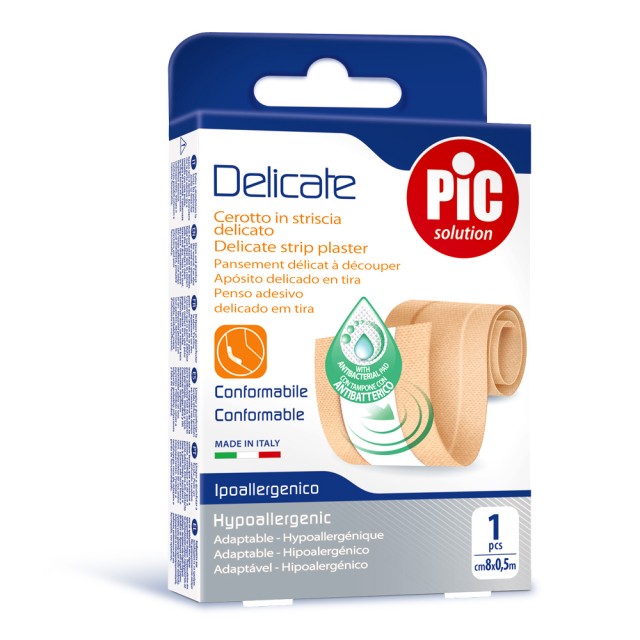 Pic Solution Delicate Strip, Απαλό Αυτοκόλλητο Επίθεμα 8cm x 0.5m