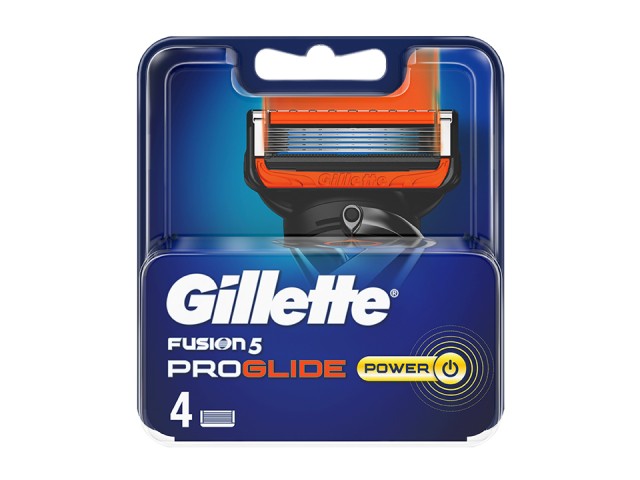 Gillette Fusion Proglide Power Ανταλλακτικά, 4 Τεμάχια