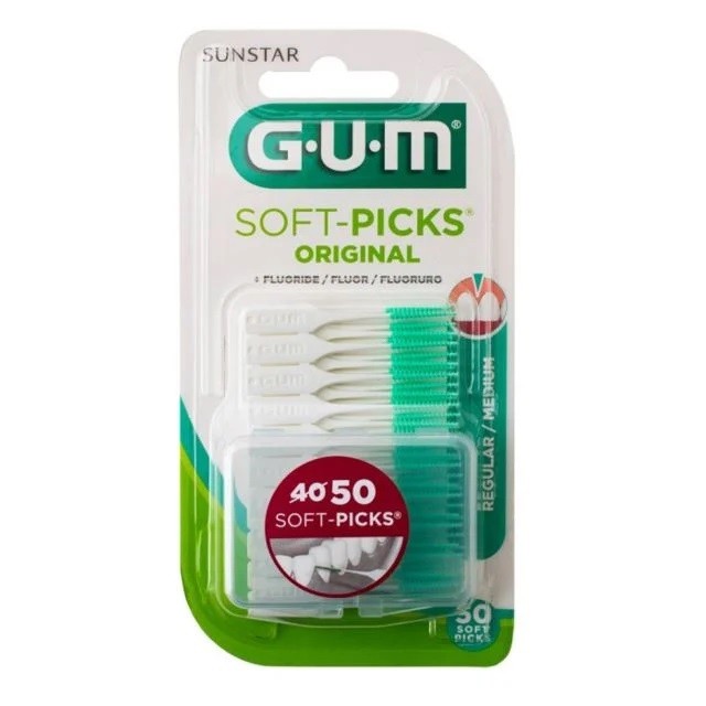 Gum 632 Soft Picks Regular, Μεσοδόντιο Βουρτσάκι 50τμχ