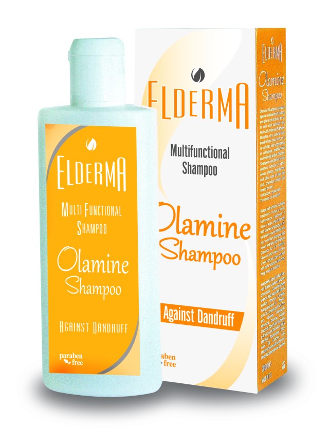 Elderma Olamine Shampoo Πολυδραστικό Σαμπουάν κατά της Πιτυρίδας 200ml