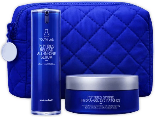 Youth Lab. Promo Peptides Reload All-In-One Face Serum Ορός Προσώπου για Αναδόμηση 30ml & Spring Hydra-Gel Eye Patches για Σύσφιξη, 60τεμ