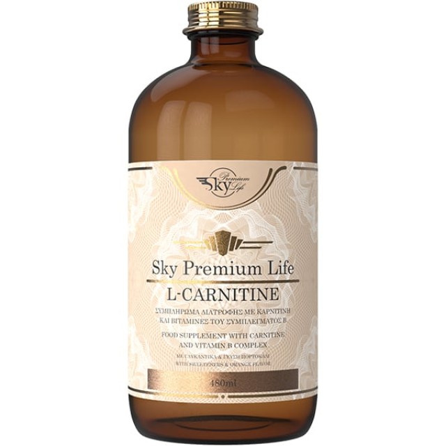 Sky Premium Life L-Carnitine, Με Γεύση Πορτοκάλι 480ml