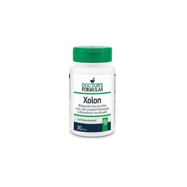 Doctors Formulas Xolon Φόρμουλα Δυσκοιλιότητας 30 Δισκία