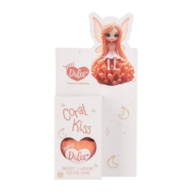 Medisei Sweet Dalee Nail Coral Kiss 912 Παιδικό Βερνίκι Νυχιών 12 ml