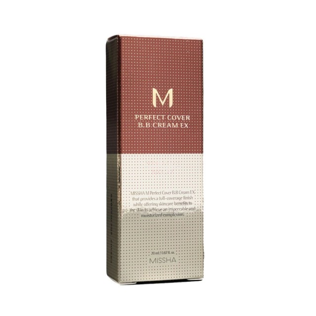 Missha M Perfect Cover BB Cream SPF42 no.27 Honey Beige Κρέμα Προσώπου με Προστασία 20ml