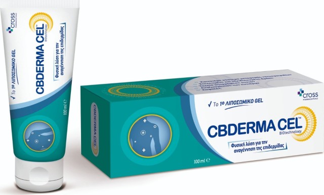 CBDermaCel Λιποσωμικό Gel, Κατάλληλο για την Ταλαιπωρημένη & Ερεθισμένη Επιδερμίδα 100ml