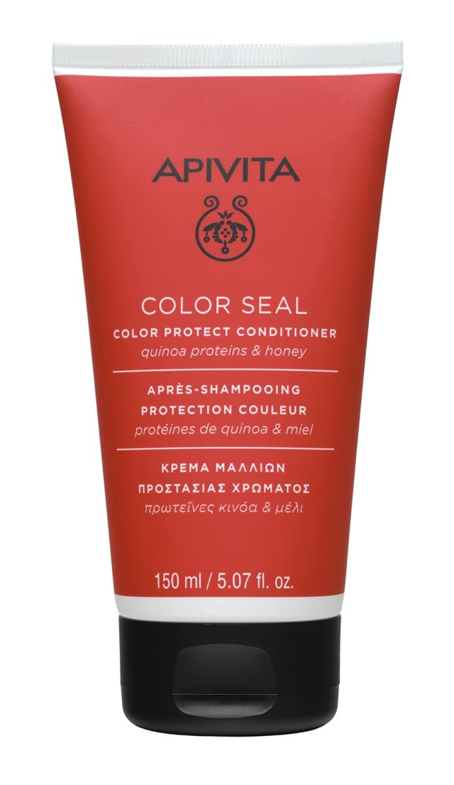 Apivita Color Seal, Κρέμα Μαλλιών Προστασίας Χρώματος με Πρωτεΐνες Κινόα & Μέλι 150ml