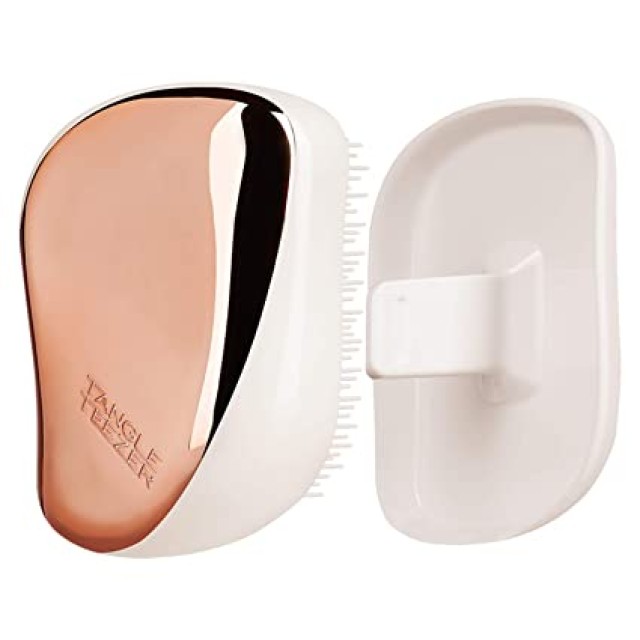 Tangle Teezer Compact Styler Βούρτσα Μαλλιών Rose Gold/ Ivory 1 Τεμάχιο