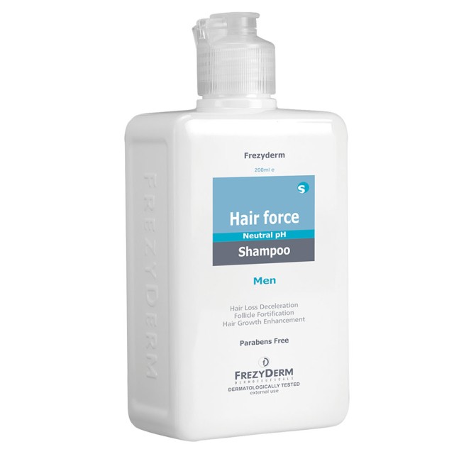 Frezyderm Hair Force Shampoo Men, Σαμπουάν κατά της Τριχόπτωσης για Άνδρες 200ml