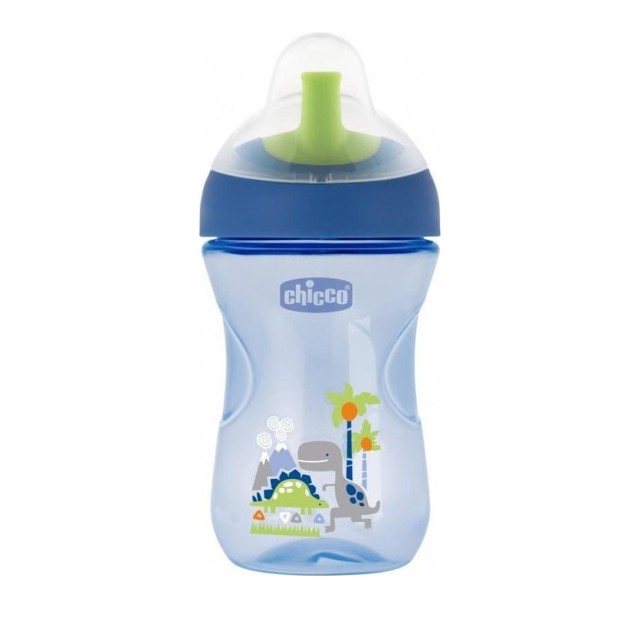 Chicco Advanced Cup Easy Drinkinkg 12m+ Χρώμα Μπλε 266ml