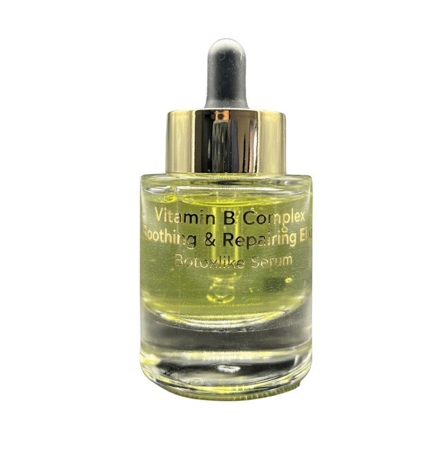 Inalia Vitamin B Complex Soothing & Repairing Elixir Botoxlike Serum Ορός Προσώπου με Βιταμίνες του Συμπλέγματος Β & Εκχύλισμα Σπιρουλίνας 30ml
